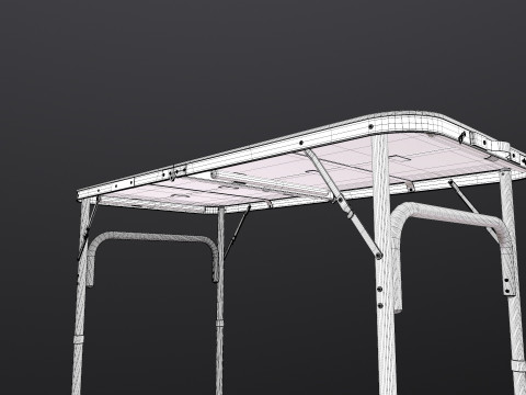 Taflight leisure table Modèle 3D