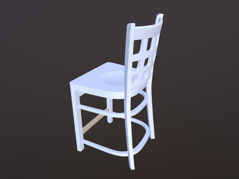 Wooden Chair 3D 모델
