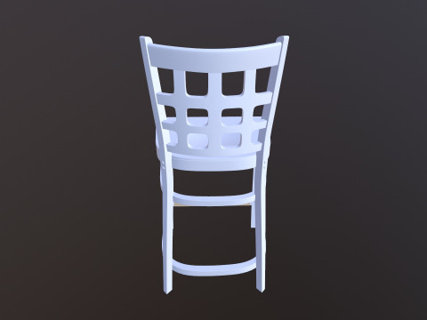 Wooden Chair 3D 모델