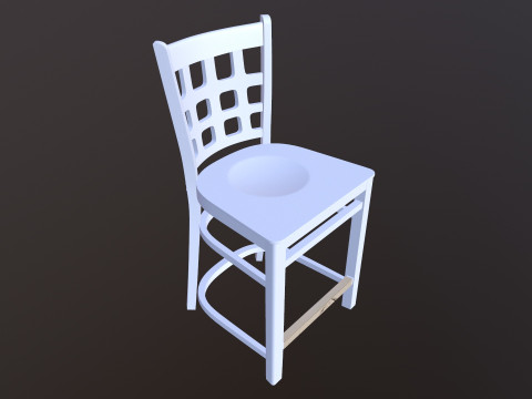 Wooden Chair 3D 모델