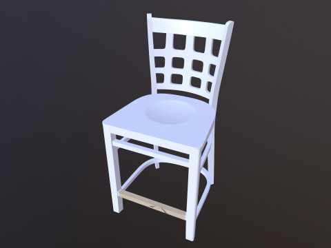 Wooden Chair 3D 모델