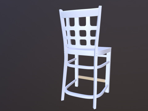 Wooden Chair 3D 모델