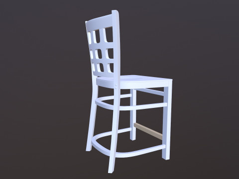 Wooden Chair 3D 모델