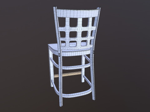 Wooden Chair 3D 모델