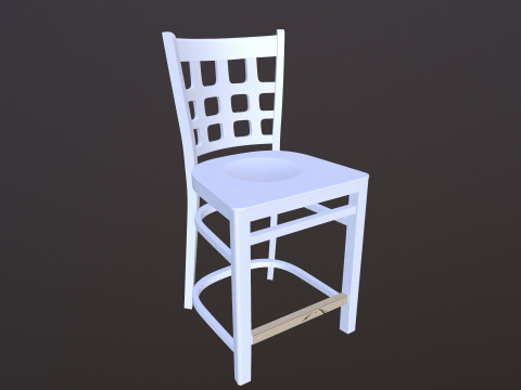Wooden Chair 3D 모델