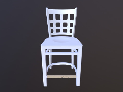 Wooden Chair 3D 모델