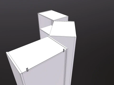 Support en bois Modèle 3D