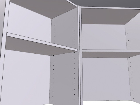 Wooden Rack 3D Model