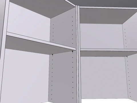 Wooden Rack 3D Model