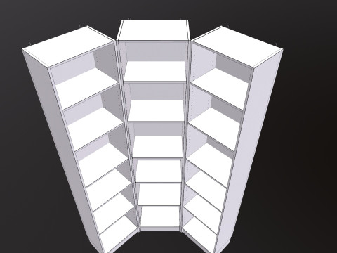 Wooden Rack 3D Model