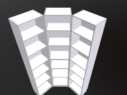 Wooden Rack 3D Model
