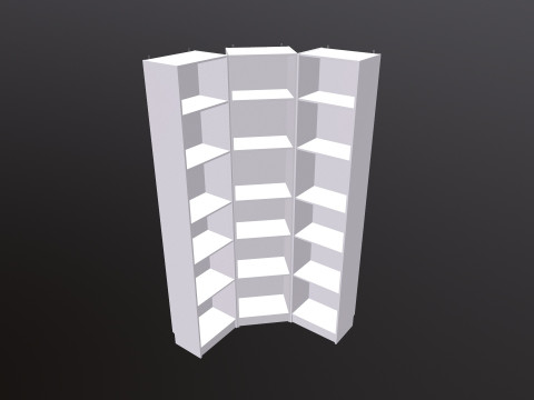 Wooden Rack 3D Model