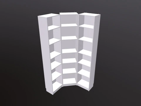 Wooden Rack 3D Model