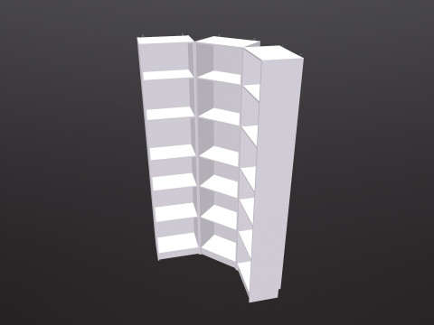 Wooden Rack 3D Model