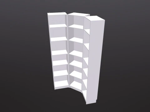 Wooden Rack 3D Model