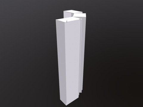 Wooden Rack 3D Model