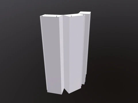 Wooden Rack 3D Model