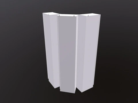 Wooden Rack 3D Model