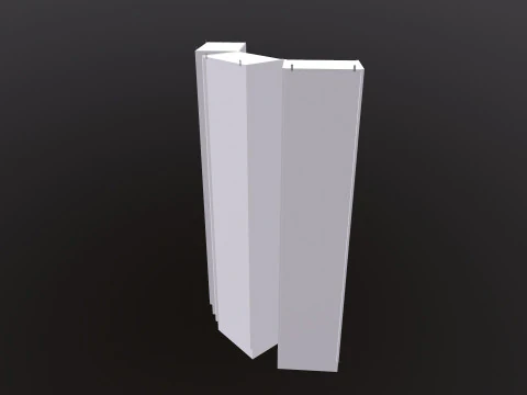 Wooden Rack 3D Model