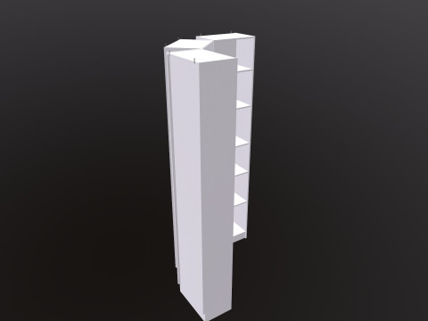 Wooden Rack 3D Model