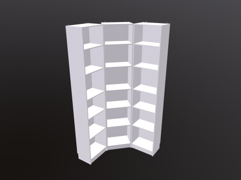 Wooden Rack 3D Model
