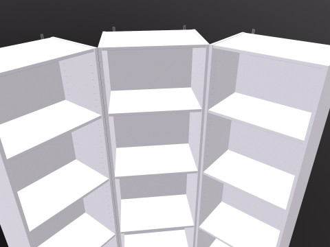 Wooden Rack 3D Model