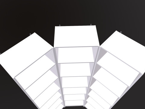 Wooden Rack 3D Model