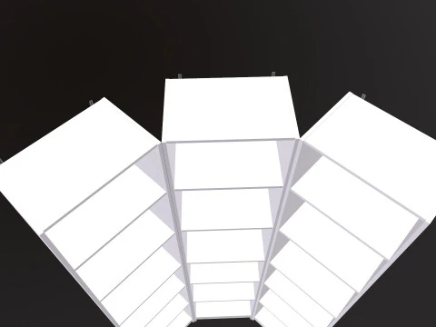 Wooden Rack 3D Model