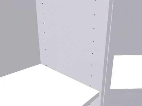 Wooden Rack 3D Model