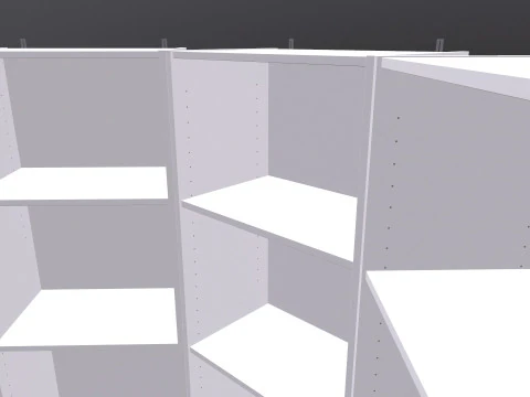 Wooden Rack 3D Model