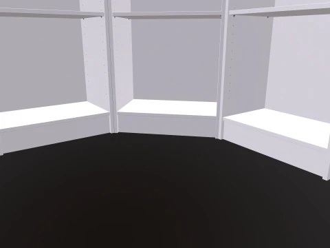 Wooden Rack 3D Model