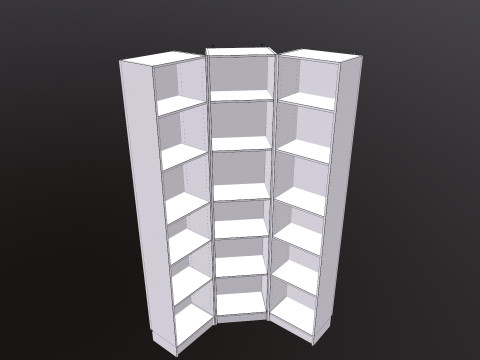 Wooden Rack 3D Model