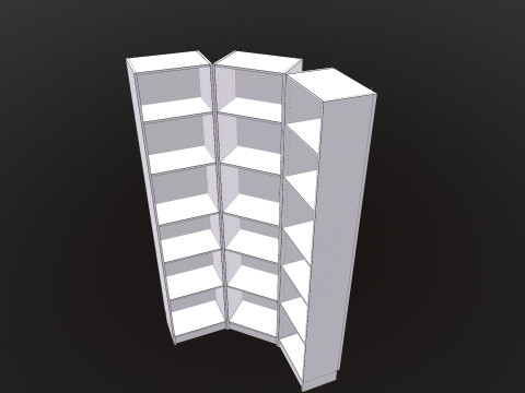 Wooden Rack 3D Model