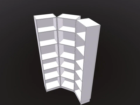 Wooden Rack 3D Model