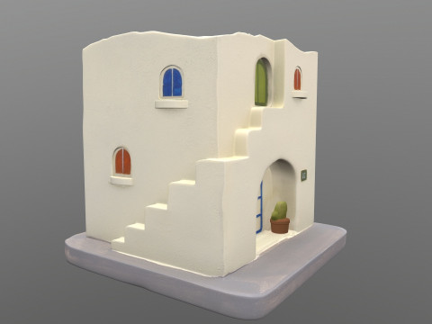 ARCHITECTURE CLAY 3D मॉडल