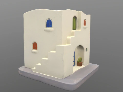 ARCHITECTURE CLAY 3D Model