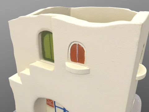 ARCHITECTURE CLAY 3D Model