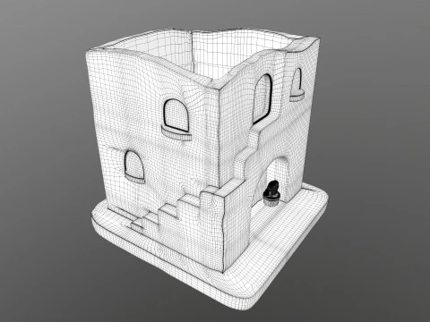 ARCHITECTURE CLAY 3D Model