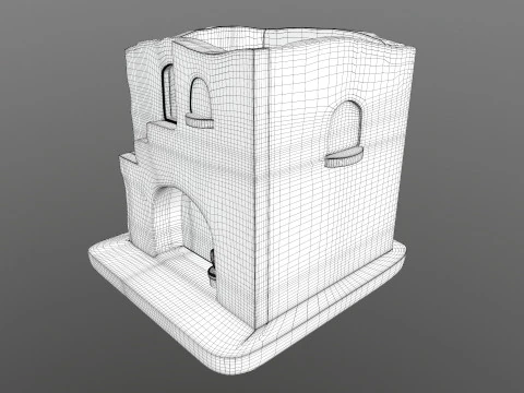 ARCHITECTURE CLAY 3D Model