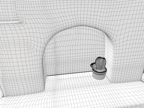 ARCHITECTURE CLAY 3D Model