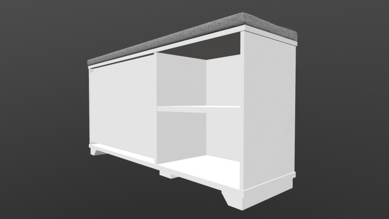 Bench Fan Modelo 3D .c4d .max .obj .3ds .fbx .stl .blend 