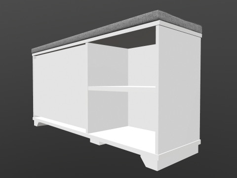 Bench Fan 3D Model