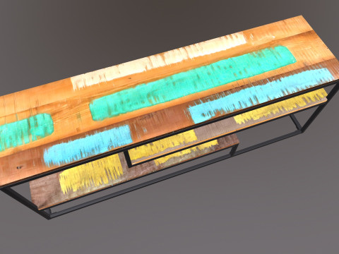 Bench 3D Model