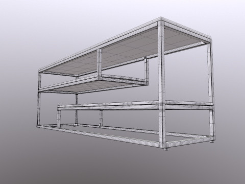 Bench 3D Model