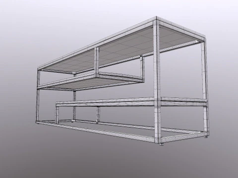 Bench 3D Model
