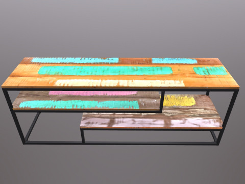 Bench 3D Model
