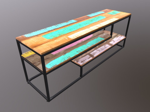 Bench 3D Model