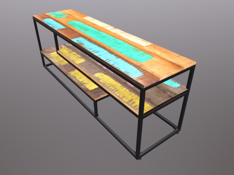 Bench 3D Model