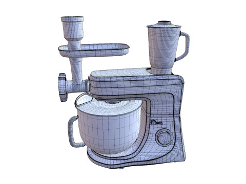 Cooklee Mixer 3D 모델