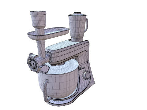 Cooklee Mixer 3D 모델